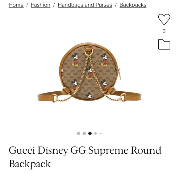 COPY - Authentic Gucci Disney Supreme GG mini - Picture 15 of 16